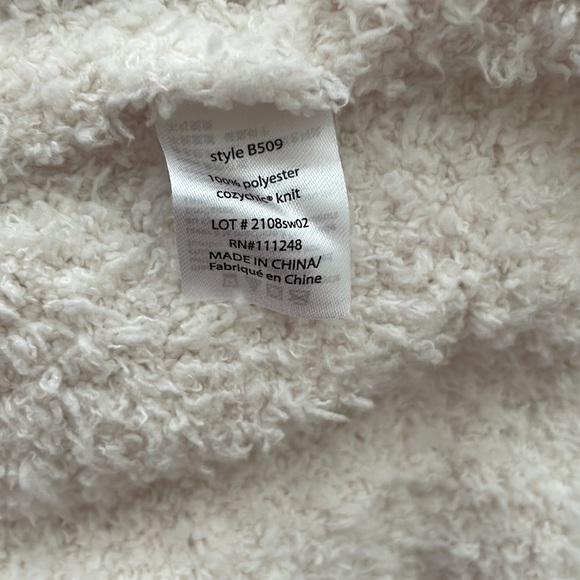 BAREFOOT Dreams Size 3 Cozychic Cream Size 3 Robe, NWT - Picture 8 of 9